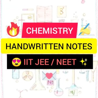 CHEMISTRY HANDWRITTEN NOTES FOR NEET 2023