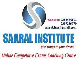 🏆Saaral Institute🎖️ ⛳️ give wings to your dream🦚 (Official)