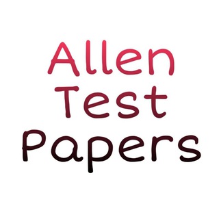 Allen Test Paper NEET