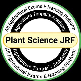 Plant science JRF SRF NET