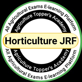 Horticulture JRF SRF NET