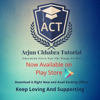 ACT-Arjun Chhabra Tutorial