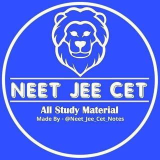 NEET JEE CET NOTES