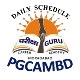 PARIKSHA GURU MORADABAD DAILY SCHEDULE