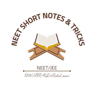 NEET SHORT NOTES & TRICKS