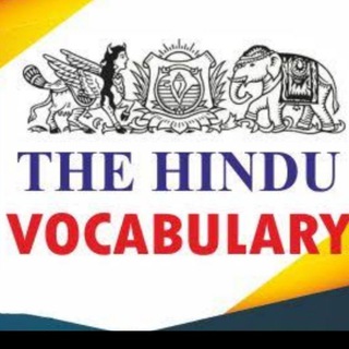 THE HINDU VOCABULARY & ENGLISH GRAMMAR..✍️